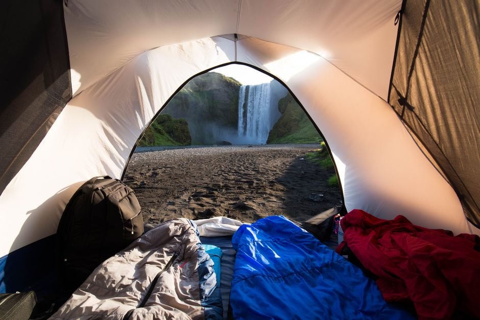 sleeping bag tent
