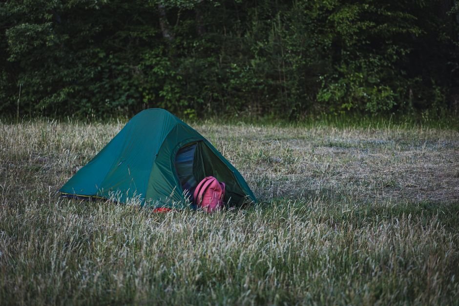 tent campsite ground