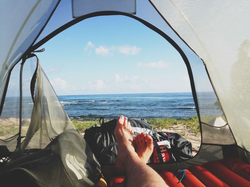 sleeping bag tent